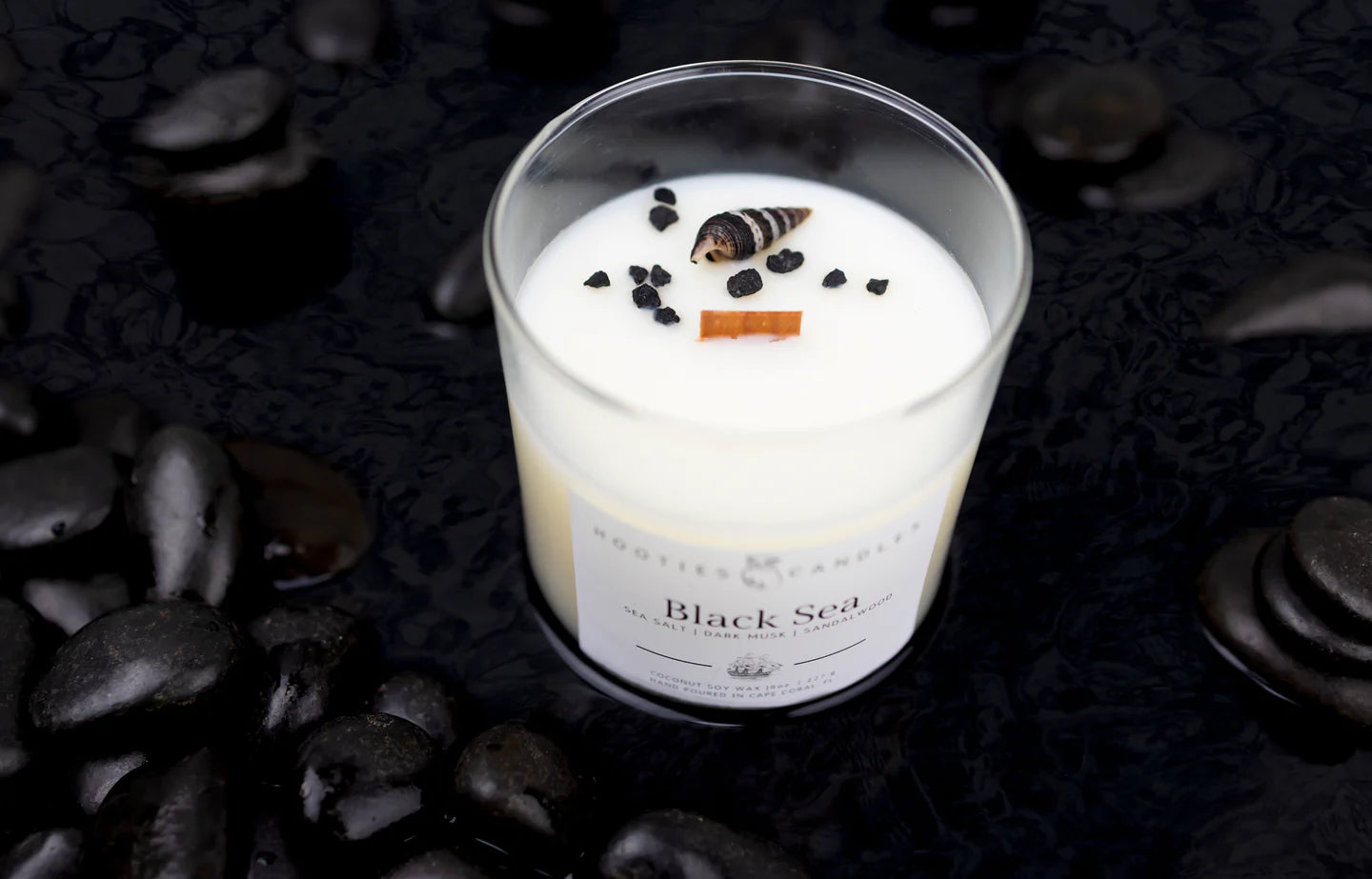 8 oz Black Sea Candle