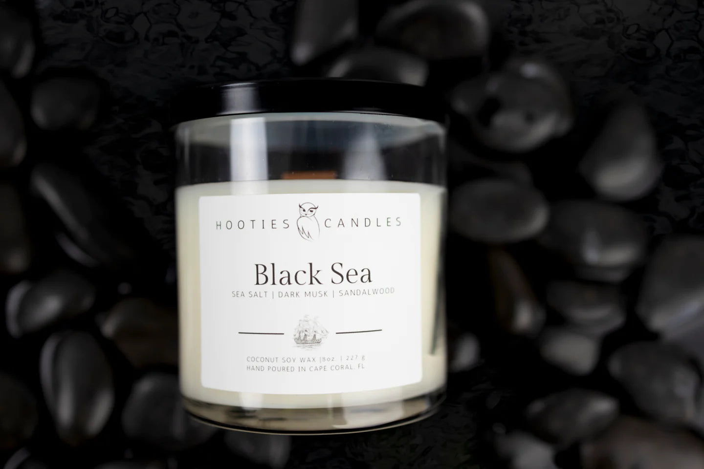 8 oz Black Sea Candle