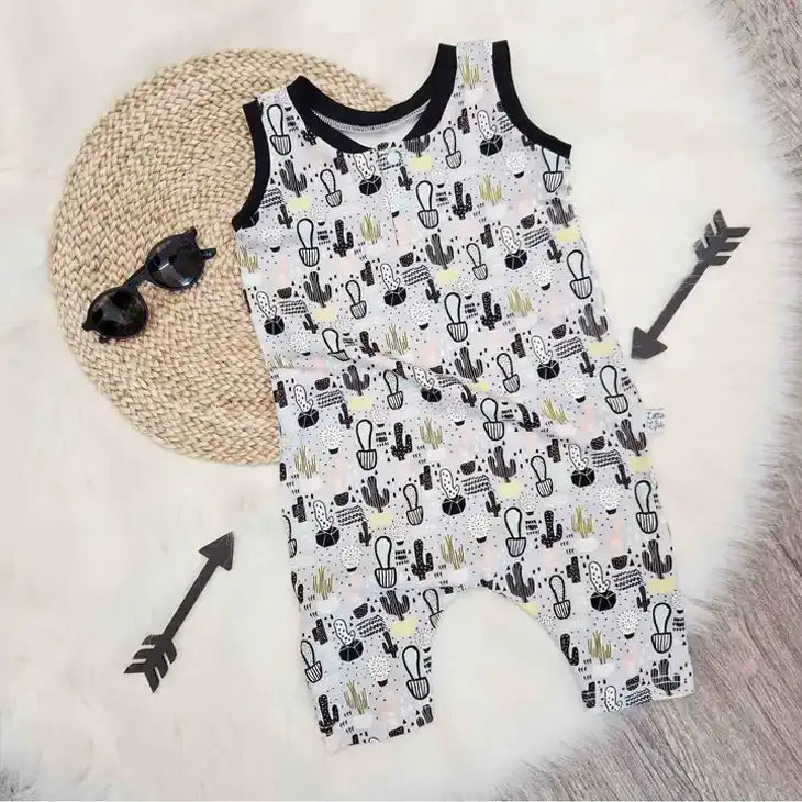 Lottie & Lysh Cactus Tank Romper