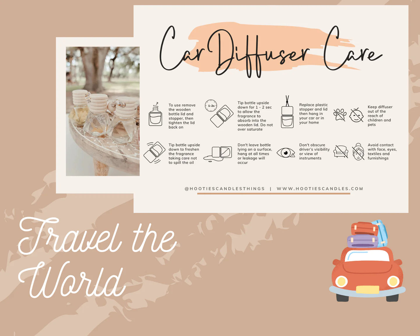 Beach Linen Car Diffuser