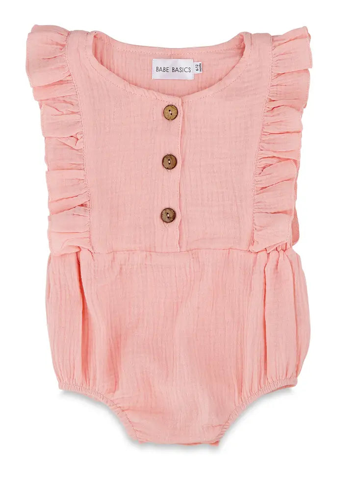 Coral Summer Bodysuit