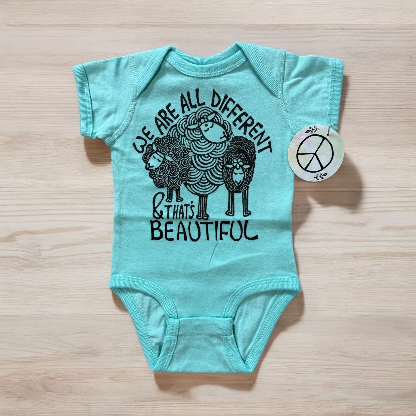 HBC We are all Different Bodysuit