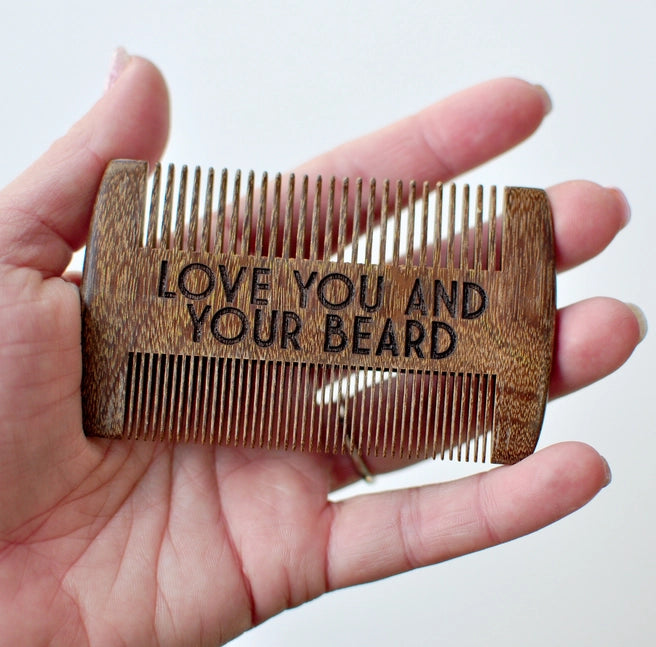 Blue Studio Beard Comb